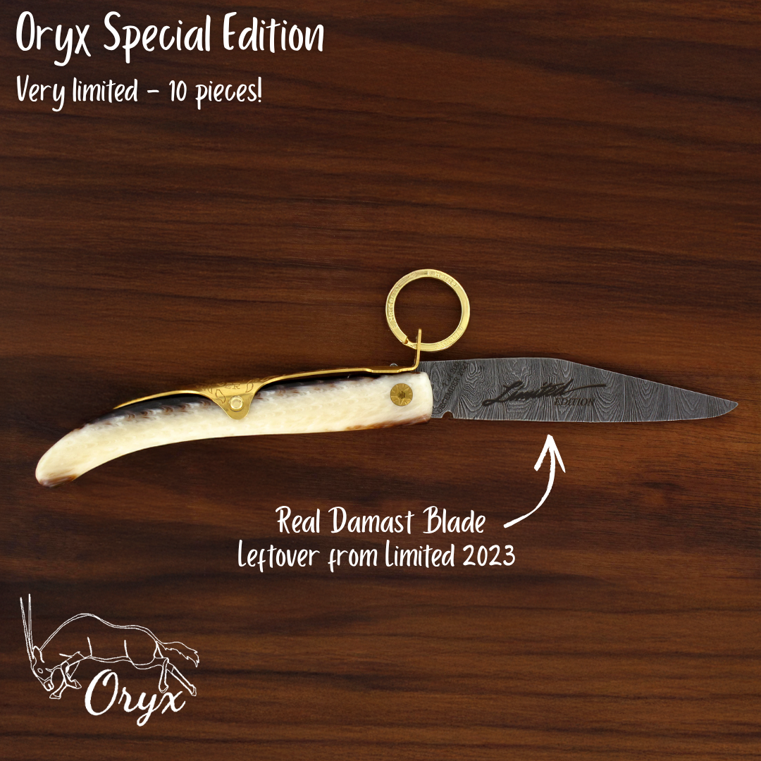 Oryx Taschenmesser - Special Edition: Damast / Nylon