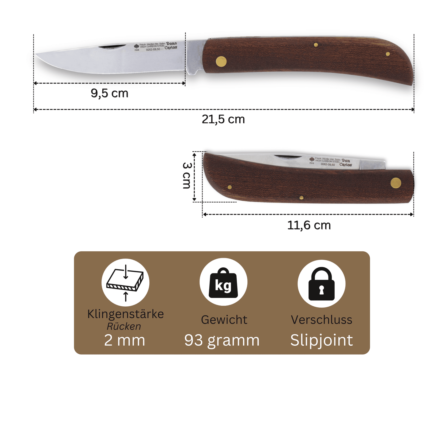Hippekniep Taschenmesser Eigene Gravur