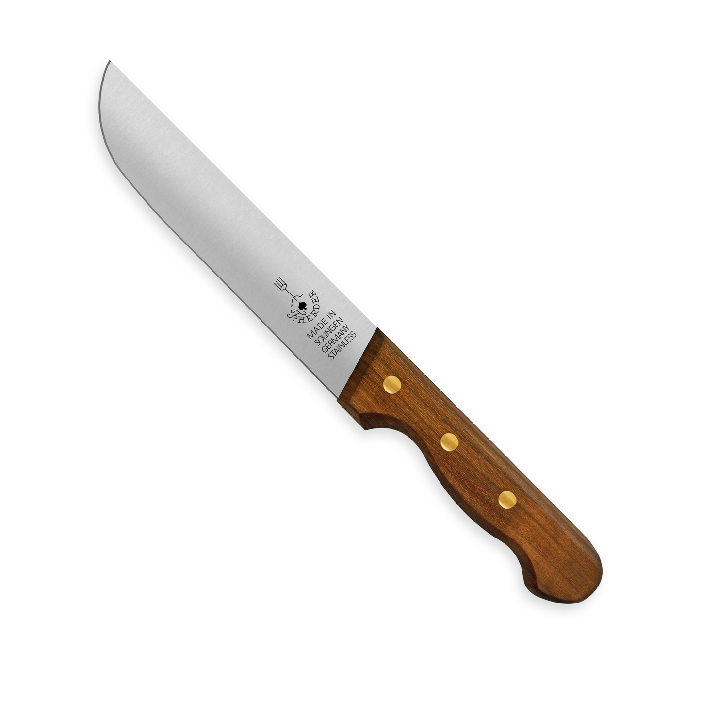 Fleischermesser Walnuss