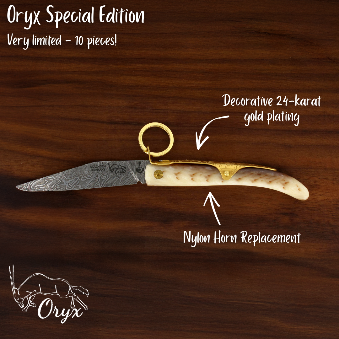 Oryx Taschenmesser - Special Edition: Damast / Nylon