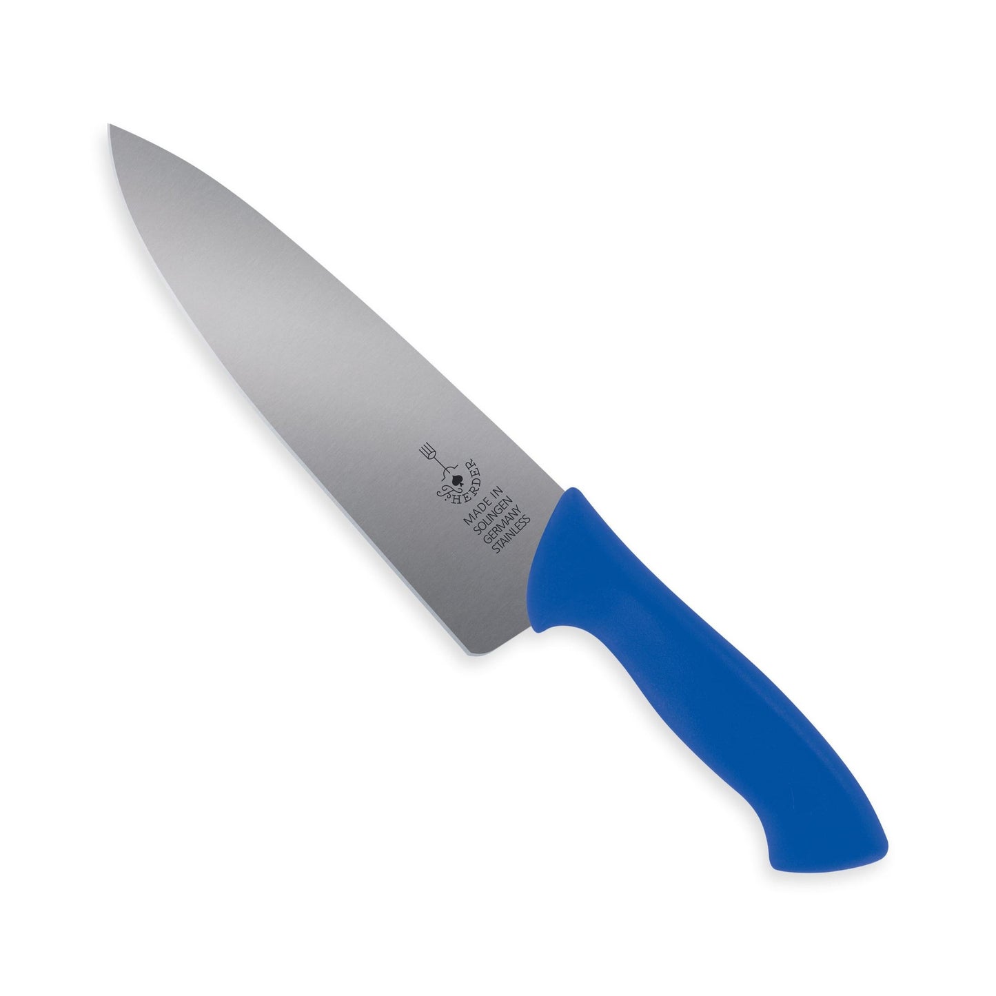 Arbeitsmesser mit Edelstahlklinge und grünem Griff als hochwertiges Küchenmesser für präzises Schneiden