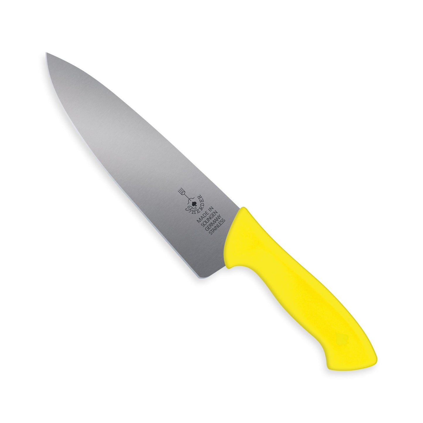 Arbeitsmesser mit Edelstahlklinge und grünem Griff als hochwertiges Küchenmesser für präzises Schneiden.