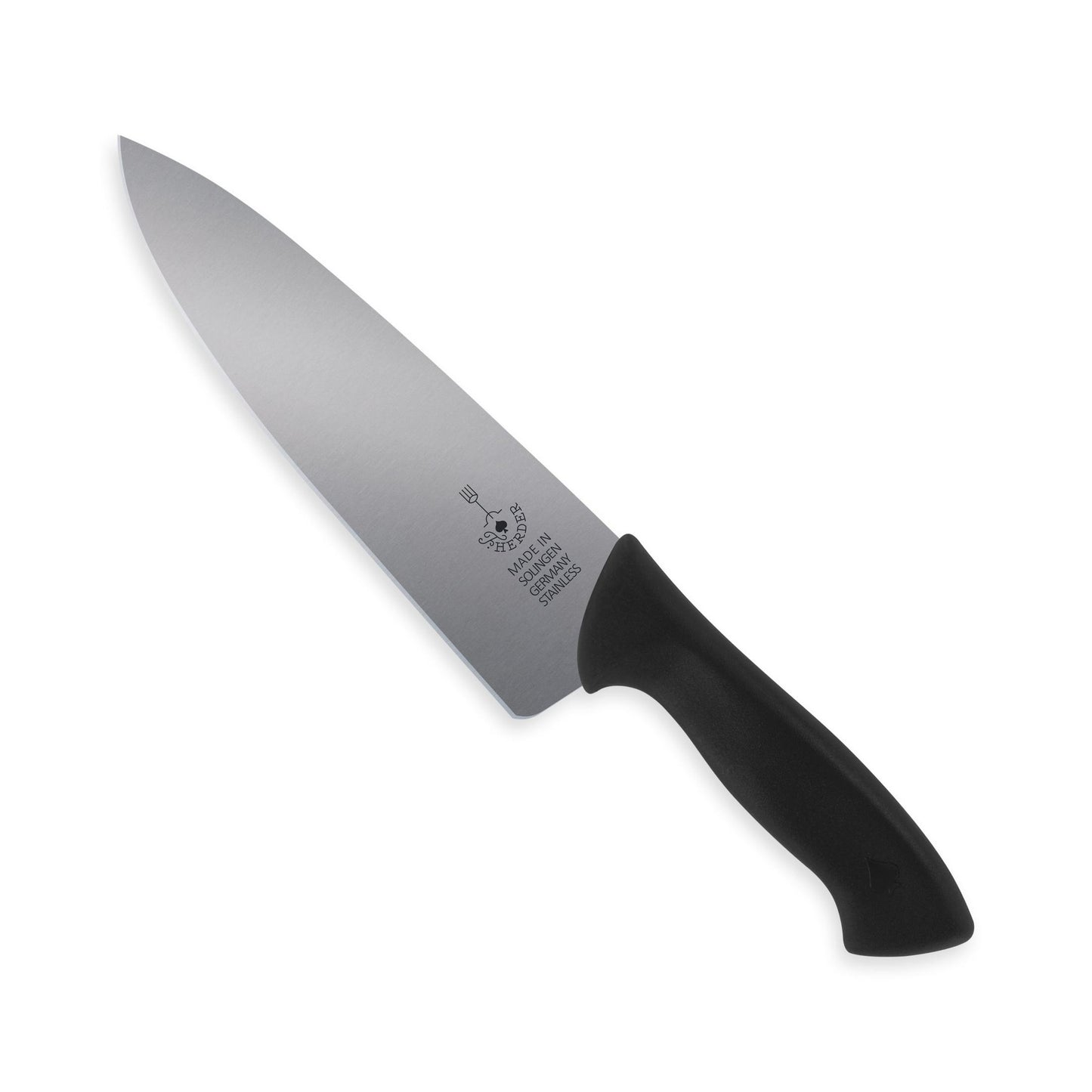 Arbeitsmesser mit Edelstahlklinge und grünem Griff als hochwertiges Küchenmesser für präzises Schneiden.