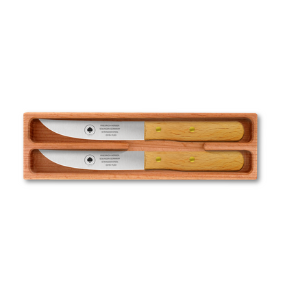 Steakmesser Holzgriff 2er Set