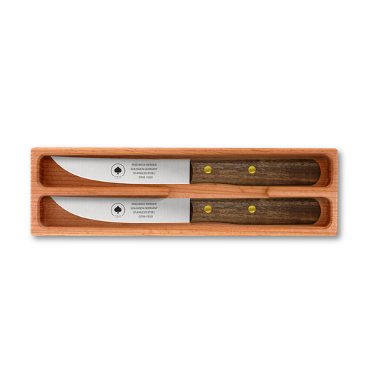 Steakmesser Holzgriff 2er Set