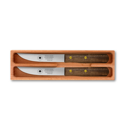 Steakmesser Holzgriff 2er Set