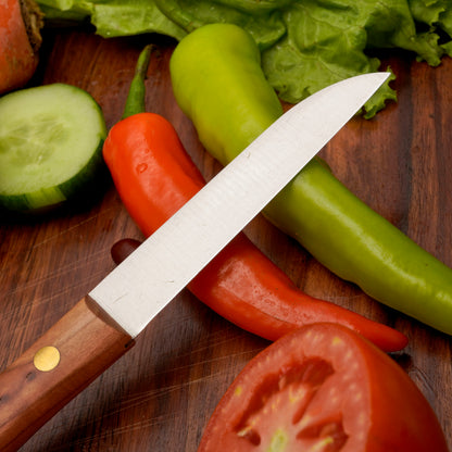 Gemüsemesser Solingen Zöppken Style Rostfrei kirsche herder Holzgriff Dünnschliff
